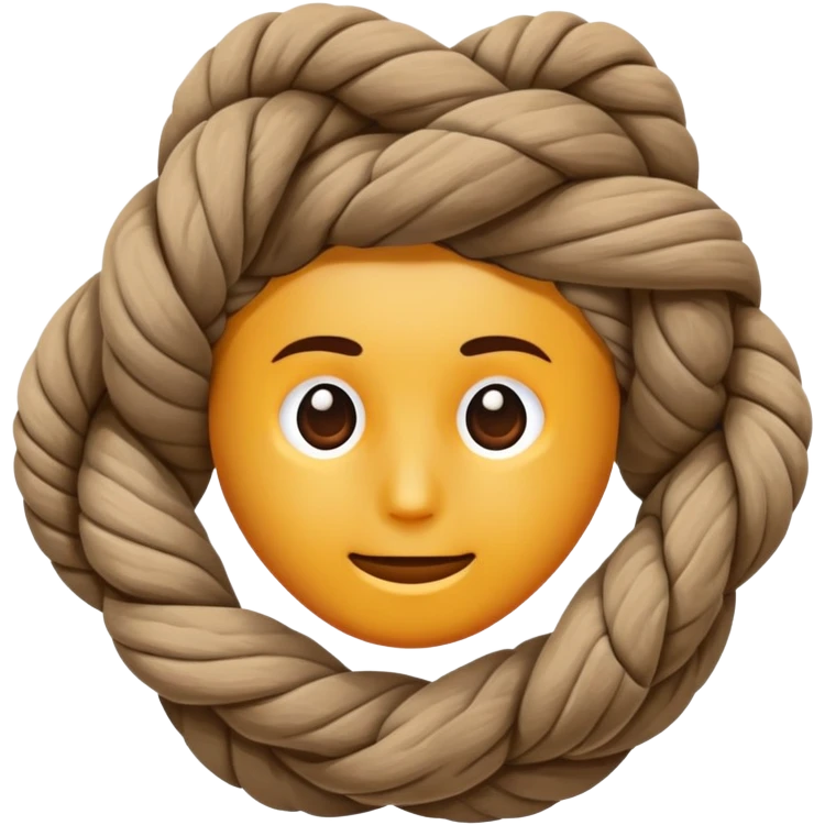 Tête de noeud emoji