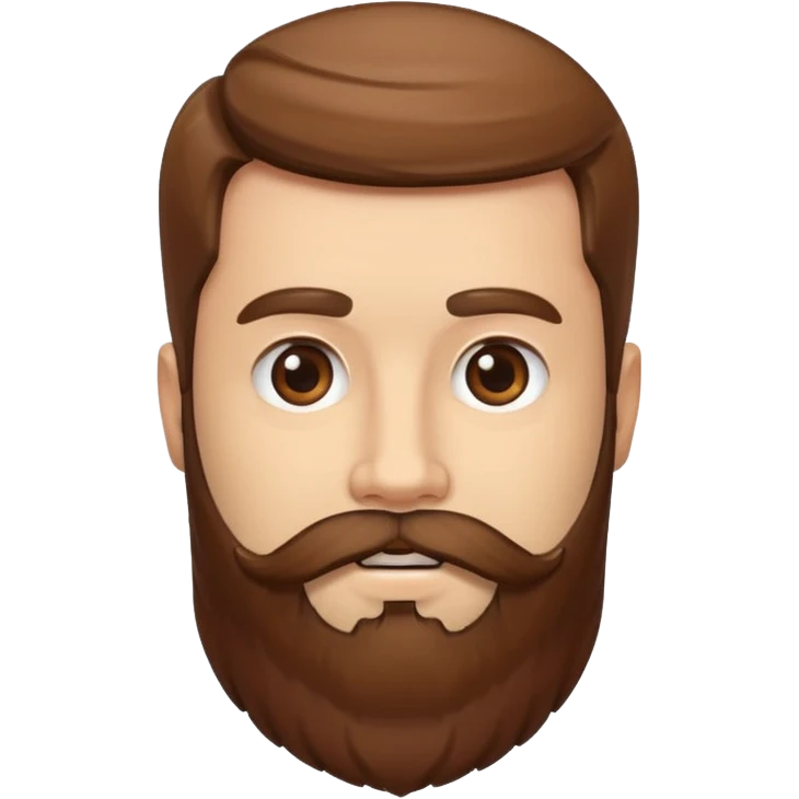 Сгенерируй мне бороду  emoji
