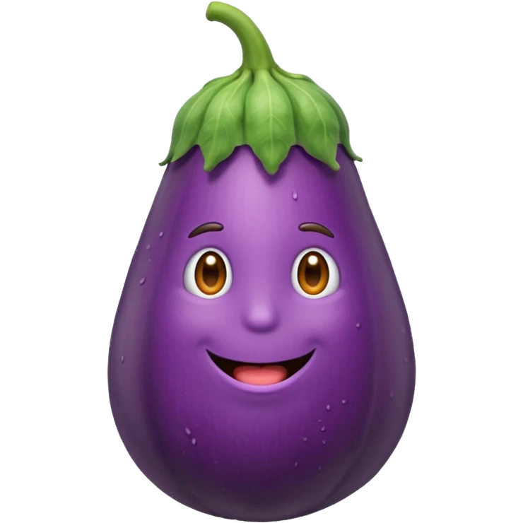 Hairy eggplant  emoji