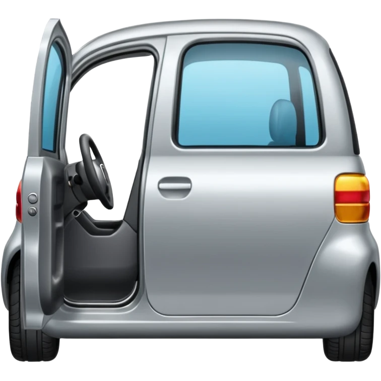 car door open from front view emoji