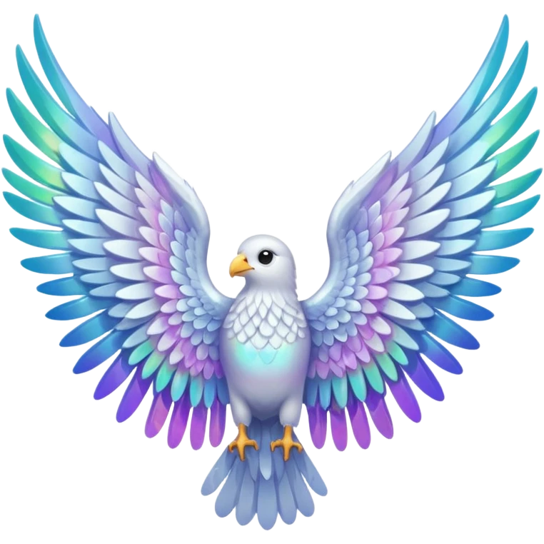 I would like to create unique wings I can use in my poem titles for the Archangels: Lucifer, Michael, Gabriel, Raphael, and Uriel emoji