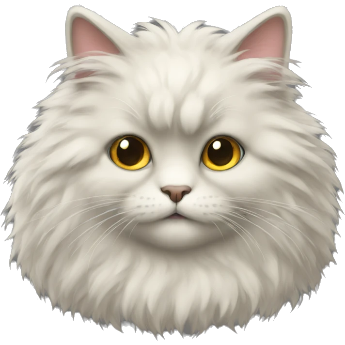 Fluffy cat emoji