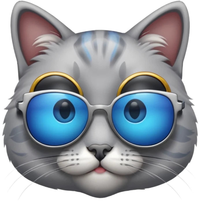 Cat wearing sunglasses emoji