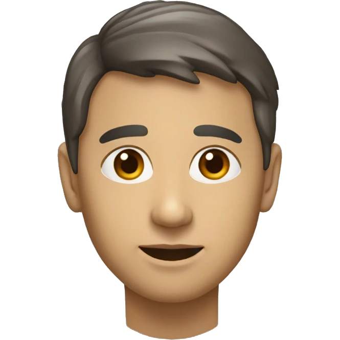 une personne avec la moitié du visage brulé emoji