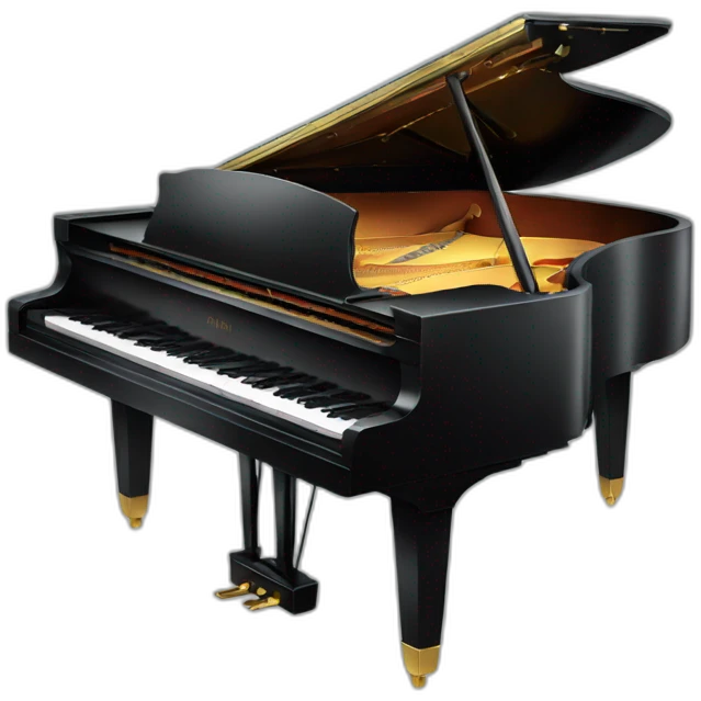 grand piano emoji