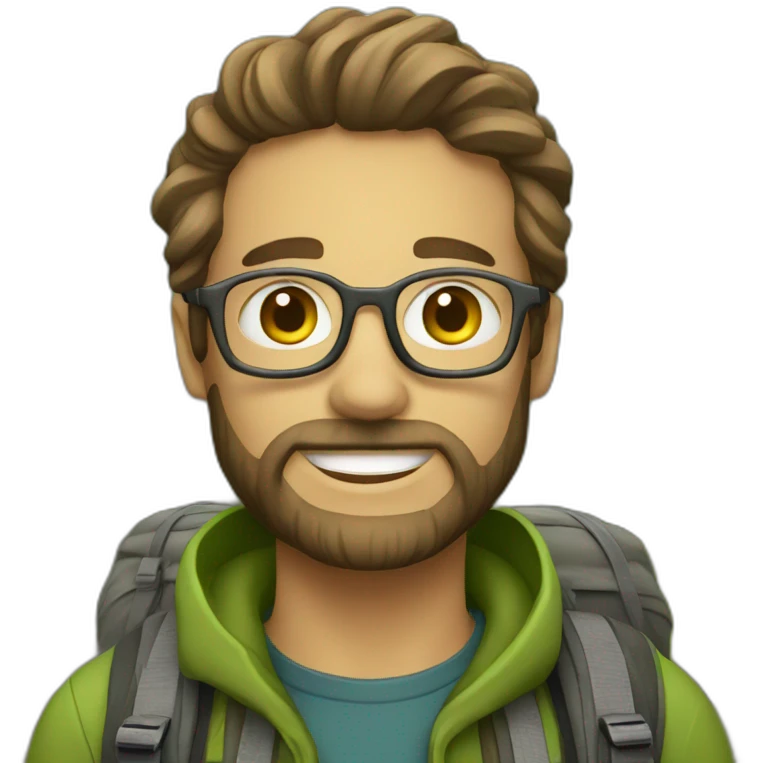 hiker emoji