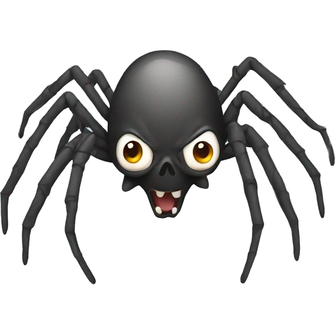crazy spider  emoji
