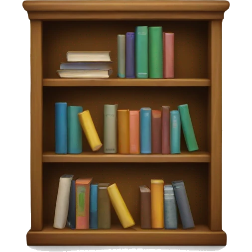 Bookshelf  emoji