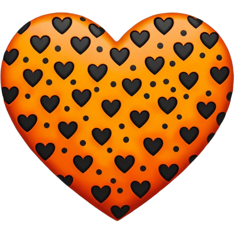 Heart chetah  emoji