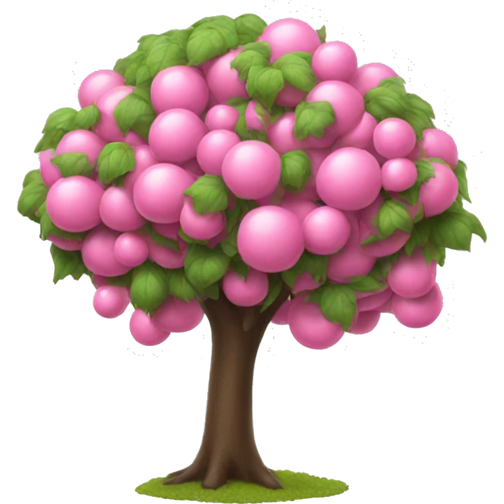 Bubblegum tree emoji