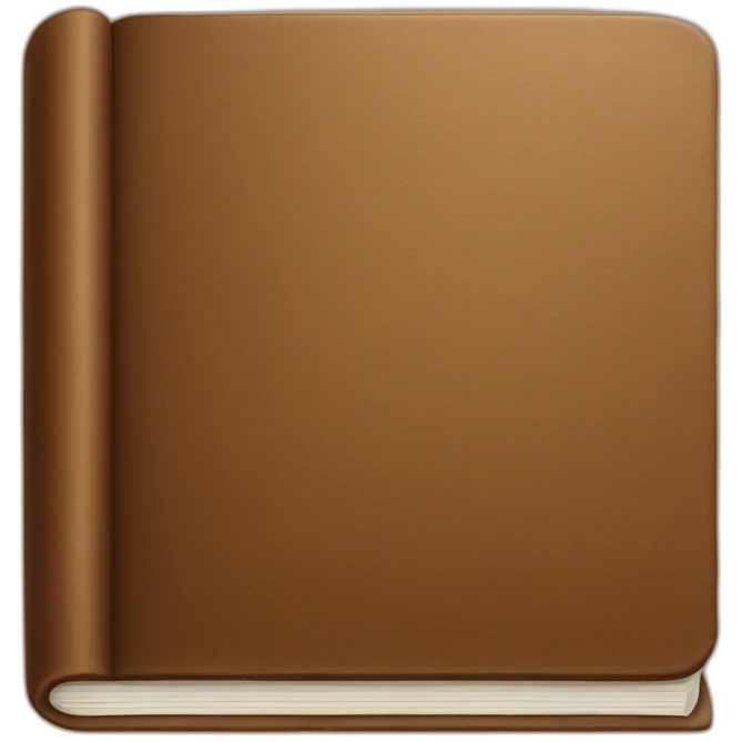 brown book emoji