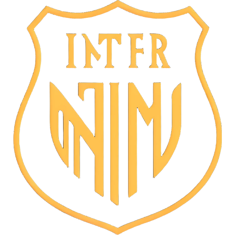 Inter Milan football club logo emoji