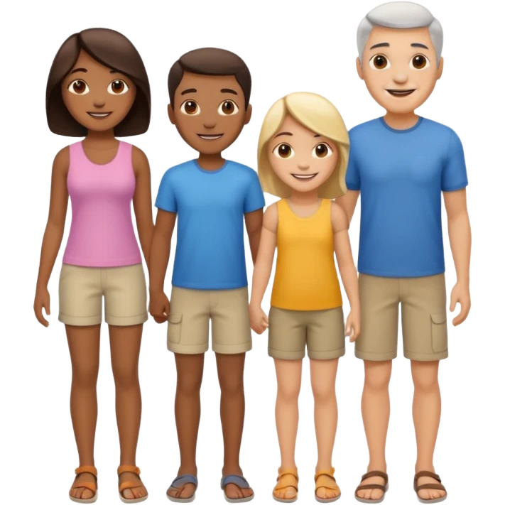  full body family emoji