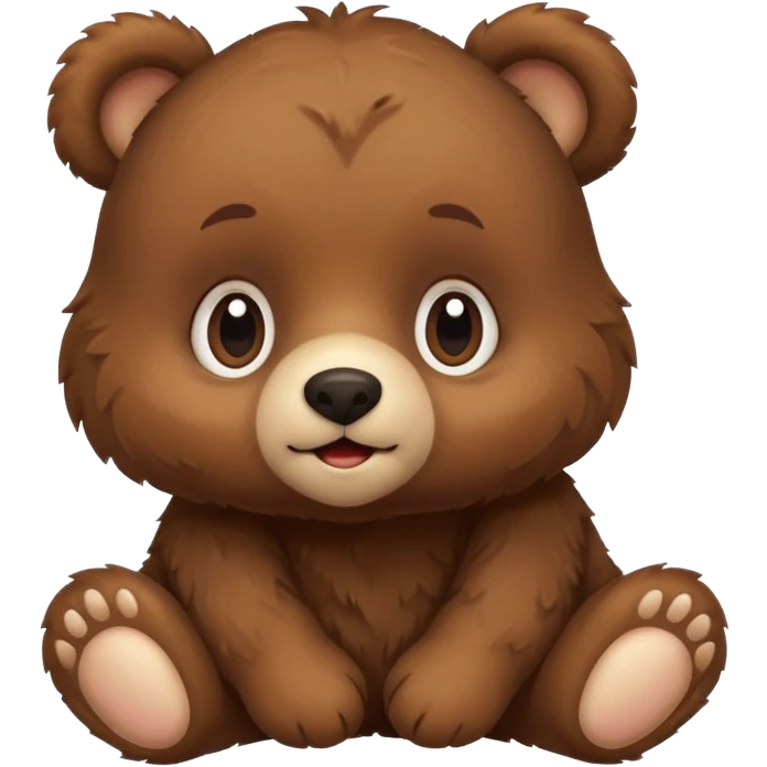 Baby bear emoji