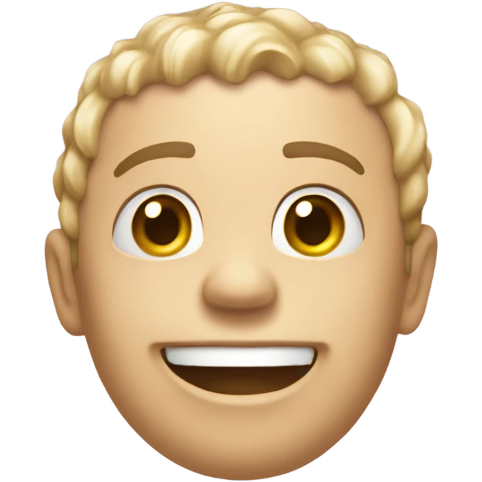Alegria pastel champán  emoji