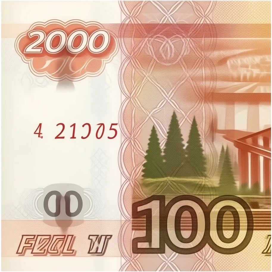 Рубль купюра emoji