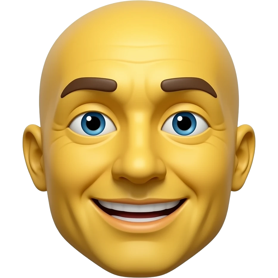 pervert 3d yellow face emoji emoji