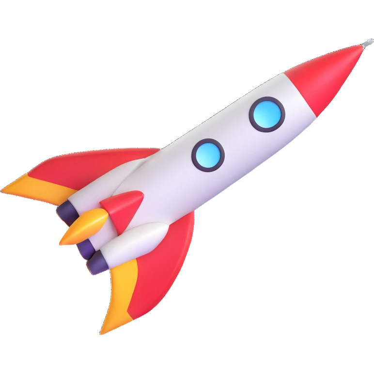 Rocket Colour full emoji