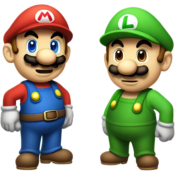 Mario & Luigi emoji