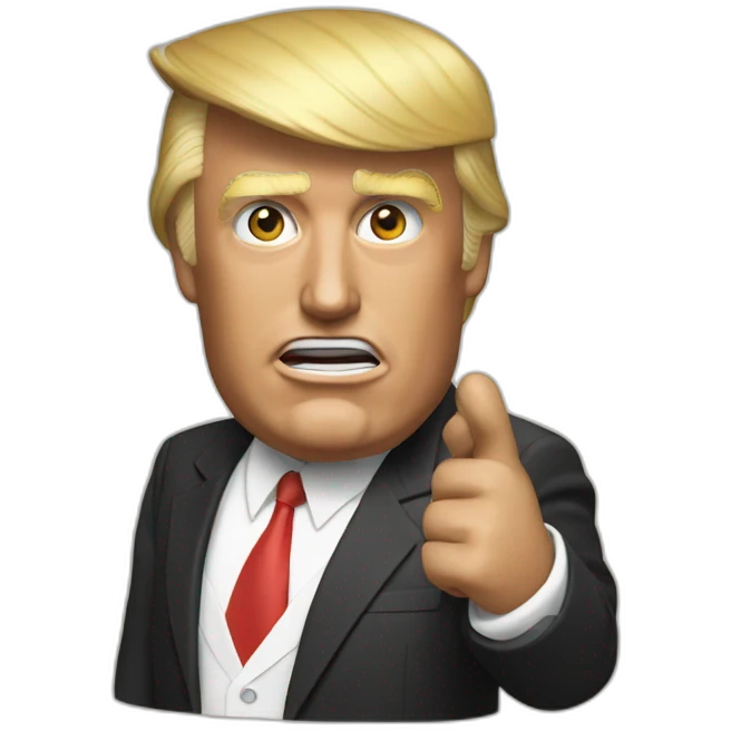 Donald trump drop the mic emoji