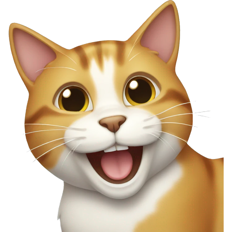 cat laughing emoji