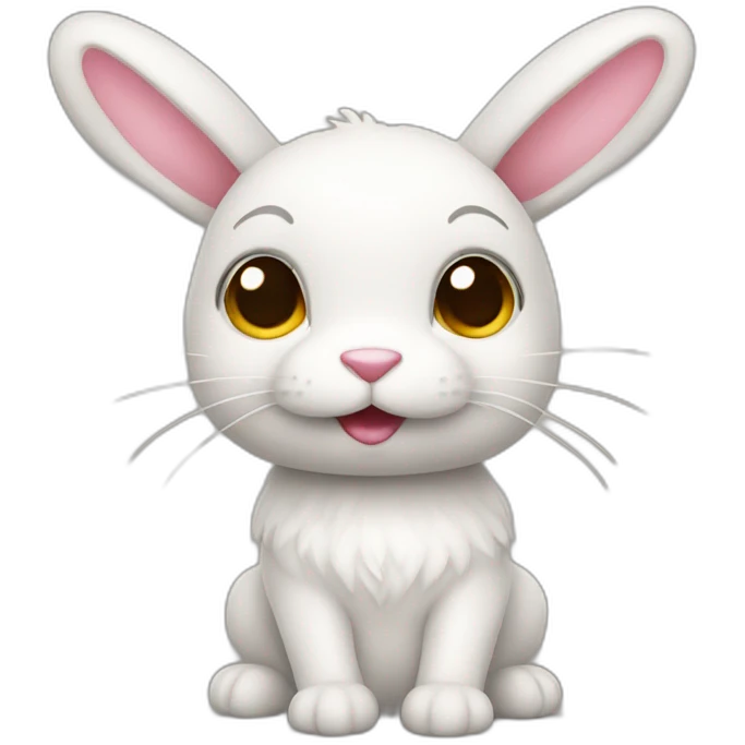 Toy bunny emoji