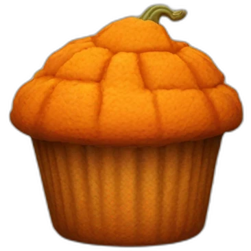Pumpkin Muffin emoji