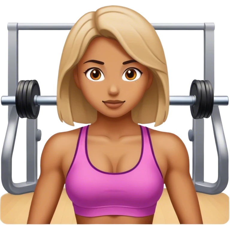 girl gym emoji