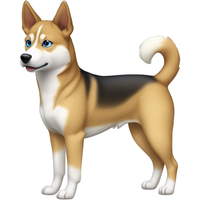Carolina dog mixed with a husky rescue from Puerto Rico  emoji