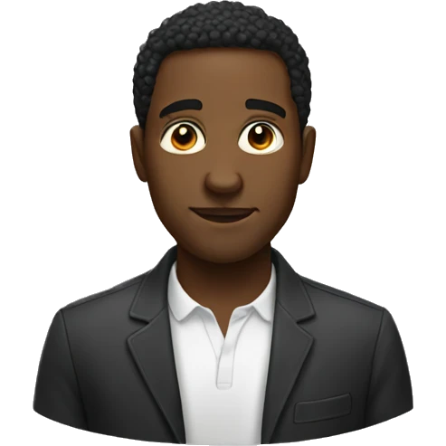 black man  emoji