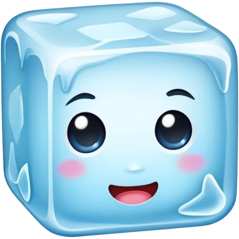 cute ice emoji