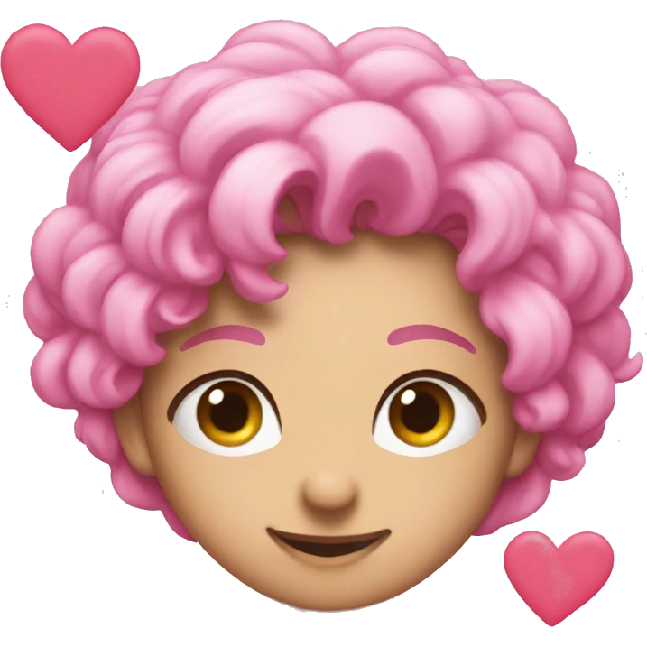 This 😘 but make the heart pink emoji