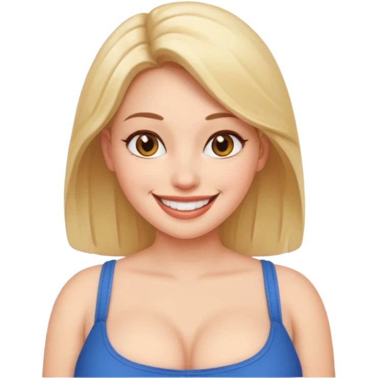Only boob women big emoji