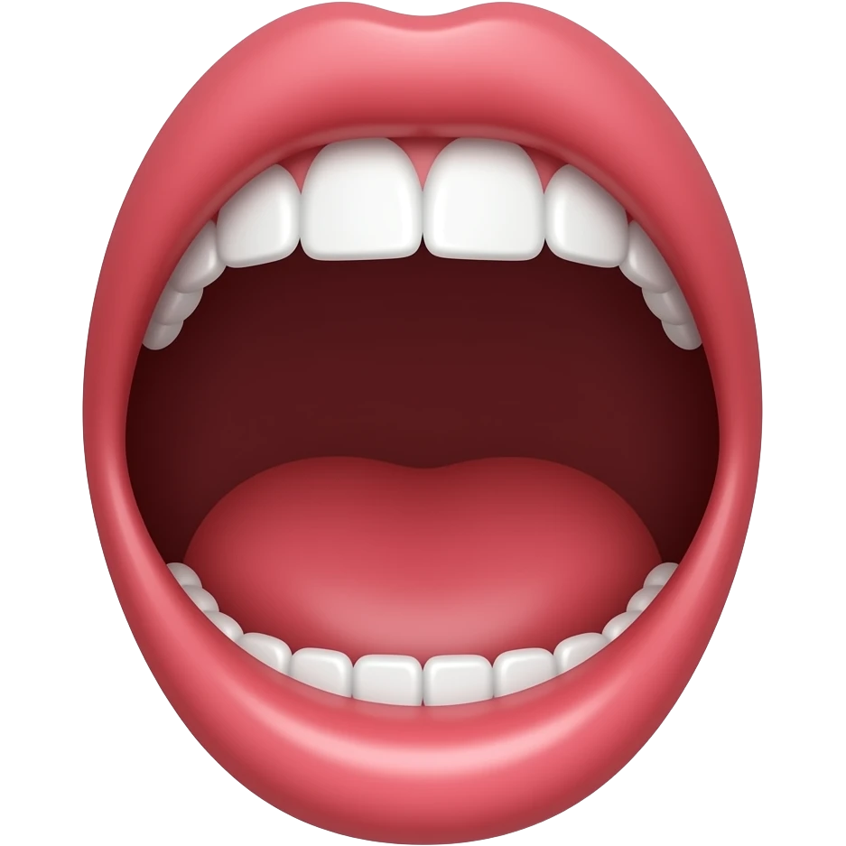 Cum in mouth   Mouth open emoji