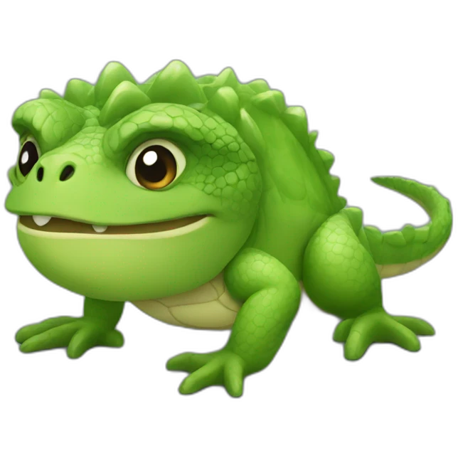 Reptile-intéligent emoji