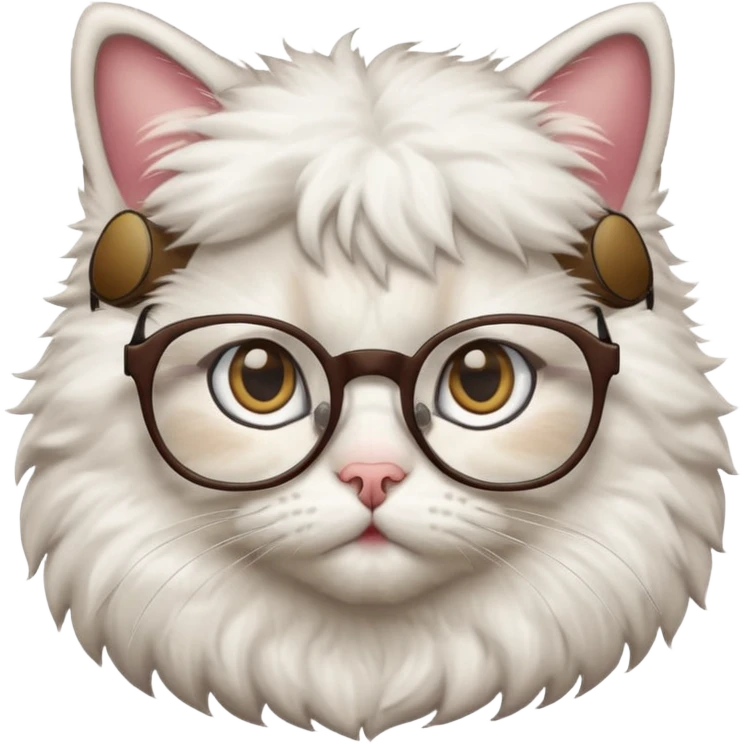 gözlüklü hayvanlar emoji