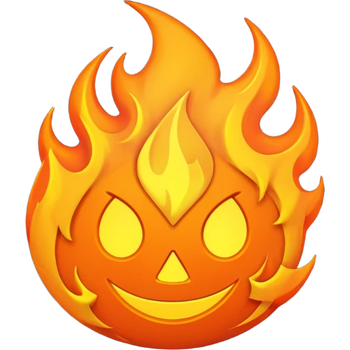 cyberpunk fire emoji