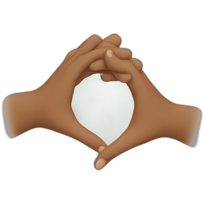 Hand in hand emoji