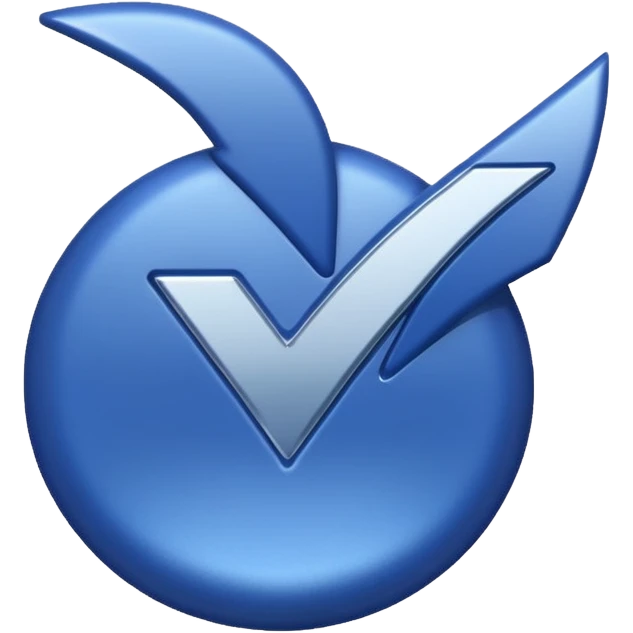 Blue tick just Facebook meta verification  emoji