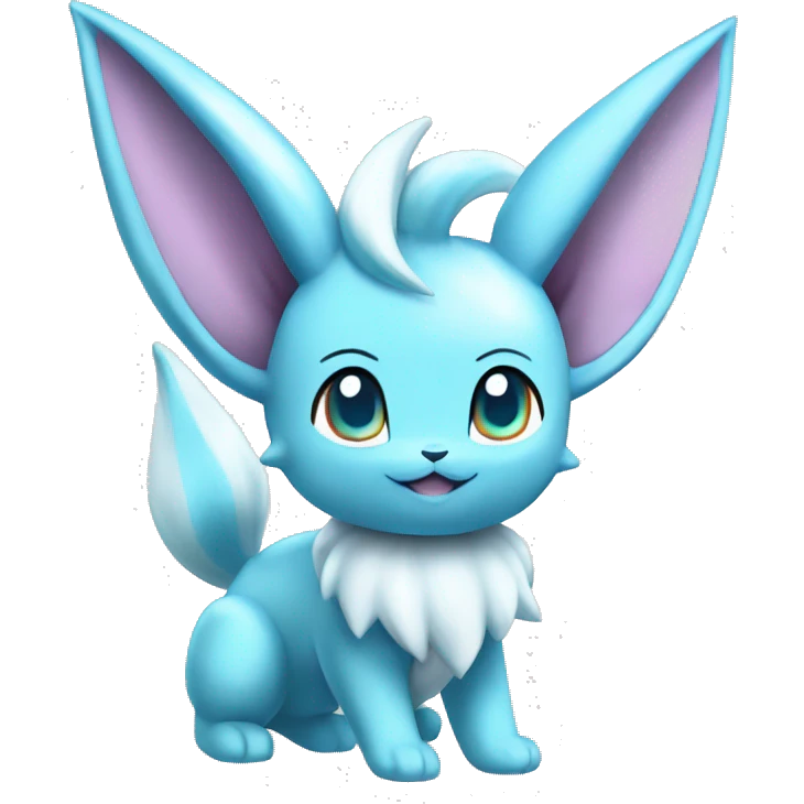 Glaceon Vaporeon Sylveon Pokémon emoji
