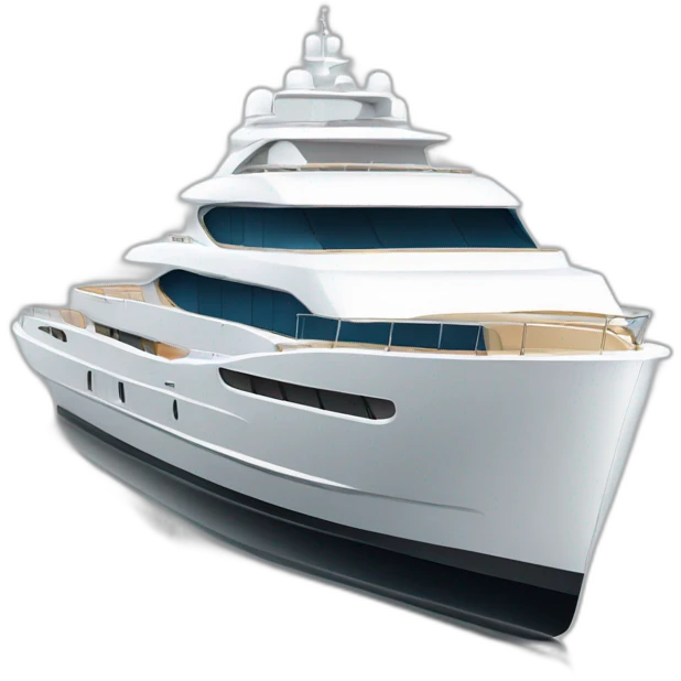 Un Yacht luxueux  emoji
