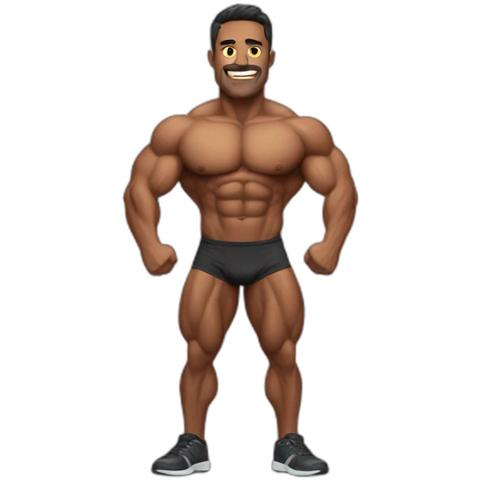 Bodybuilder emoji