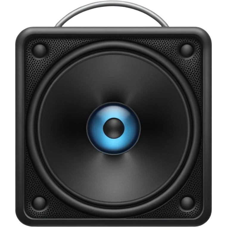 Big speaker emoji