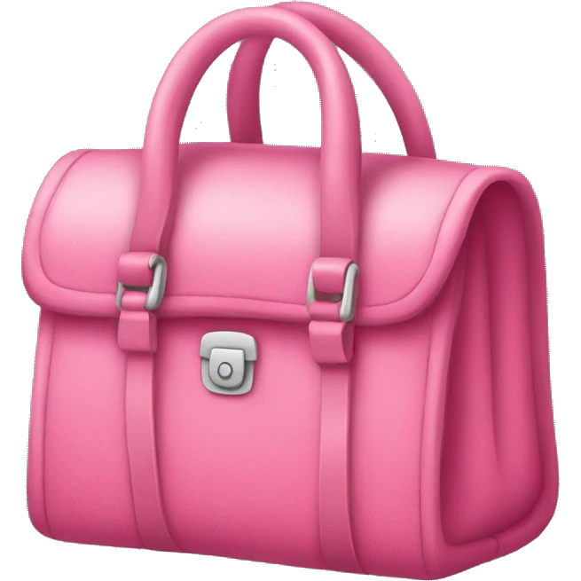 Pink bag emoji