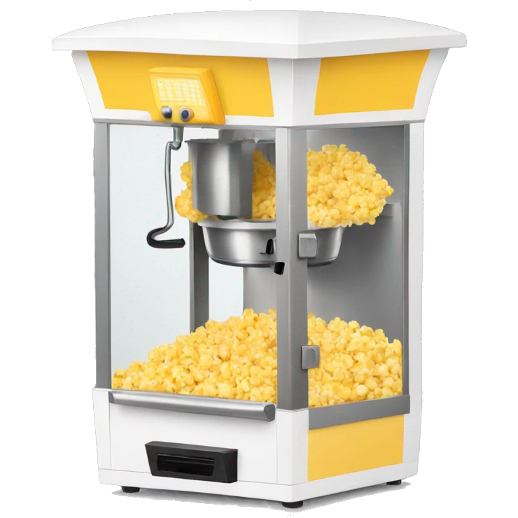 Popcorn machine emoji