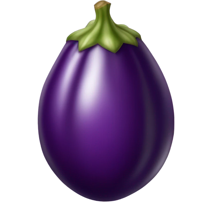 Eggplantkiss emoji