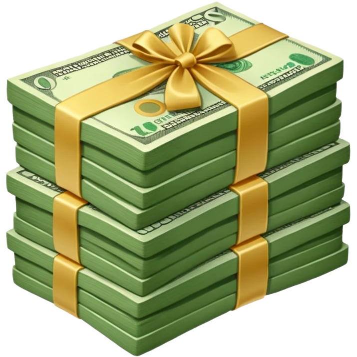 GIGANTIC STACK OF MONEY emoji