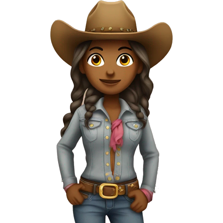 Cowgirl emoji