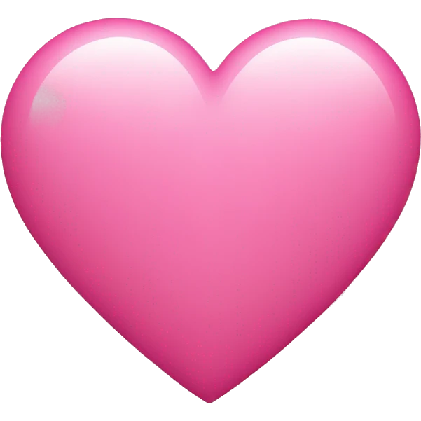 pink heart emoji