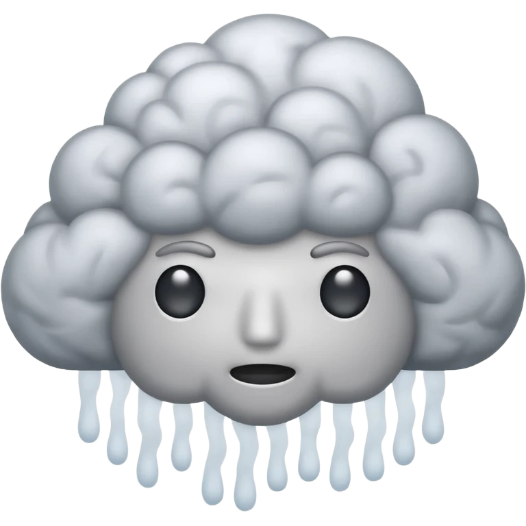 мозок в тумані emoji